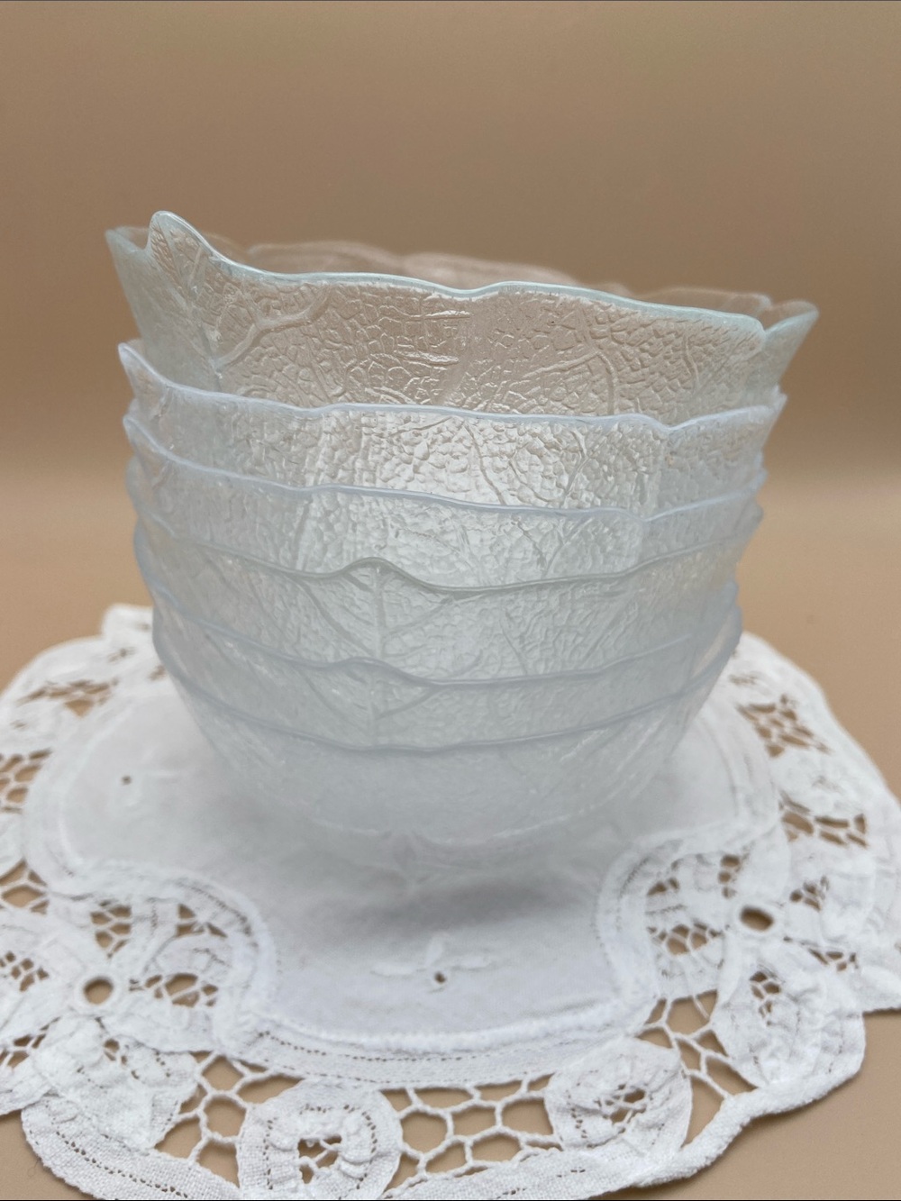 Set of 6 Arcoroc ASPEN Dessert, Fruit or Salad Bowls